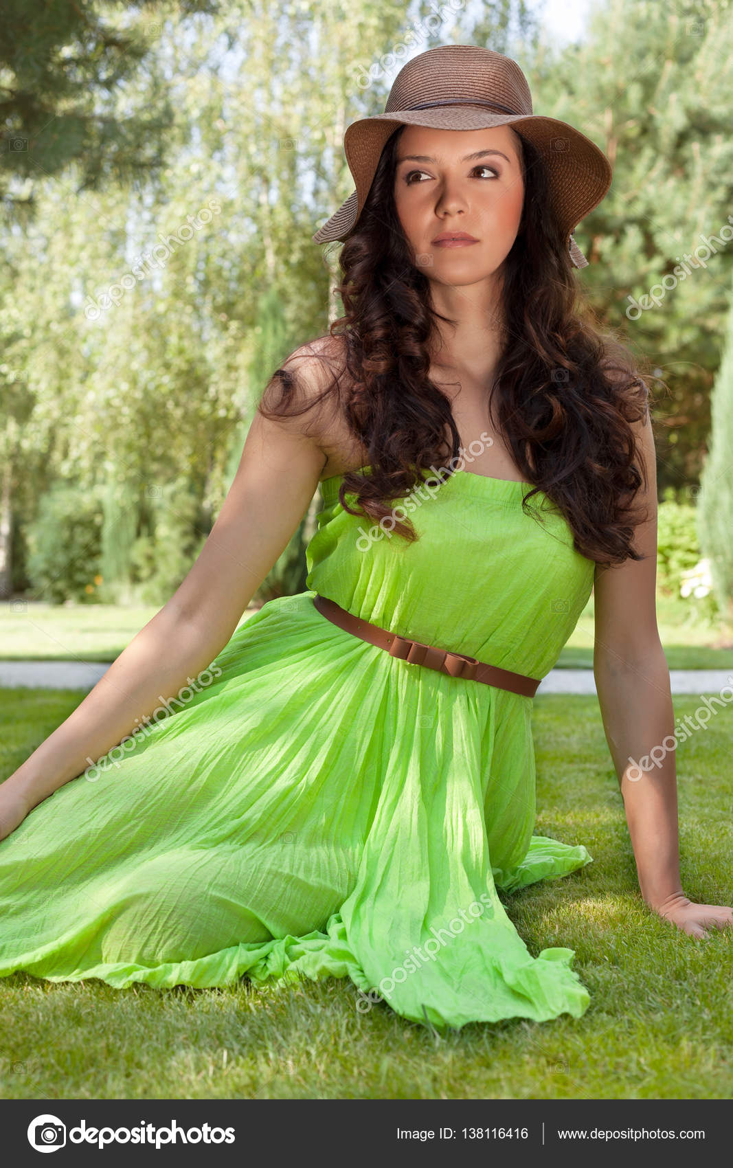 beautiful women in sundresses