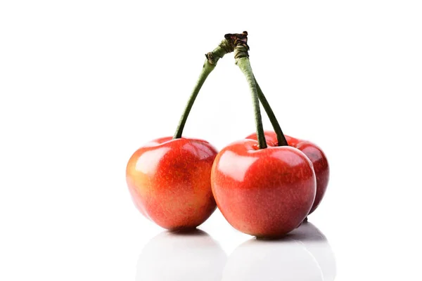 Fresh ripe cherries — Stock Photo, Image