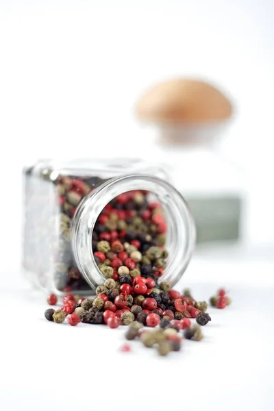 Mixed pepper seeds — Stockfoto