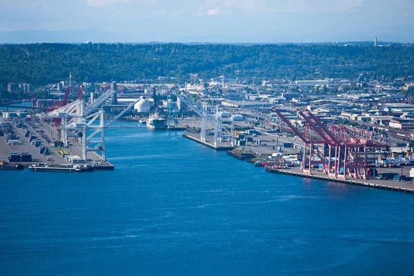 Dock area in Seattle — Stock Photo, Image