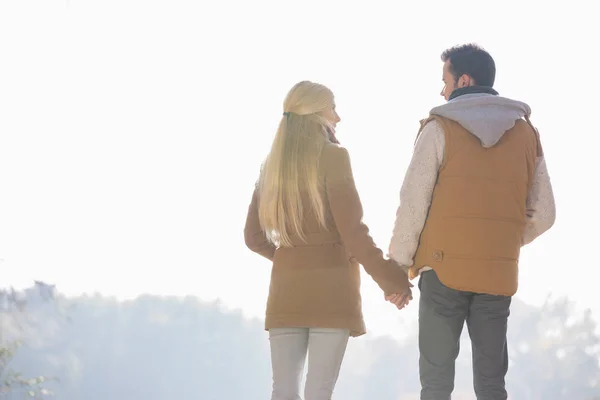 Couple holding hands — Stock Photo, Image