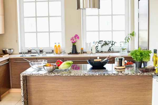 Interior of contemporary kitchen — Stock Photo, Image