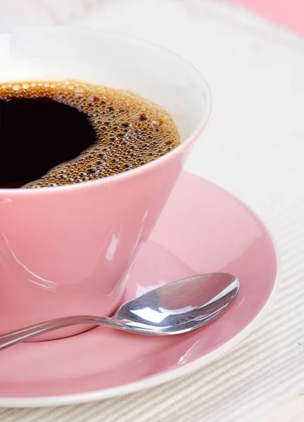 Tasse heißen Kaffee — Stockfoto