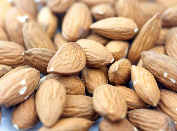 Almonds Background Texture — Stock Photo, Image