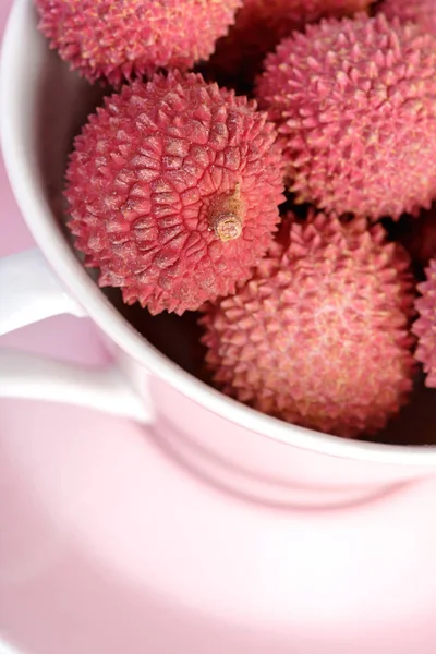 Sweet lychee vruchten — Stockfoto