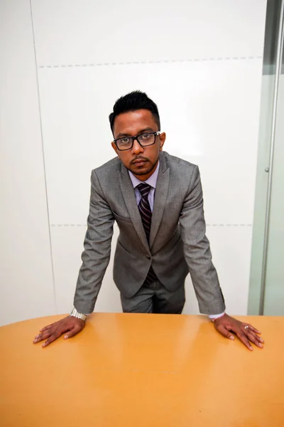 Indian Businessman wearing glasses — Stock Photo, Image