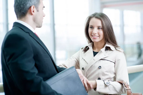 Male and female coworkers — Stock Photo, Image