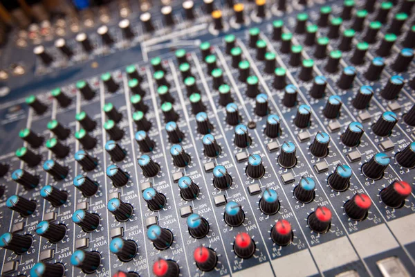 Sound mixing equipment — Stock Photo, Image