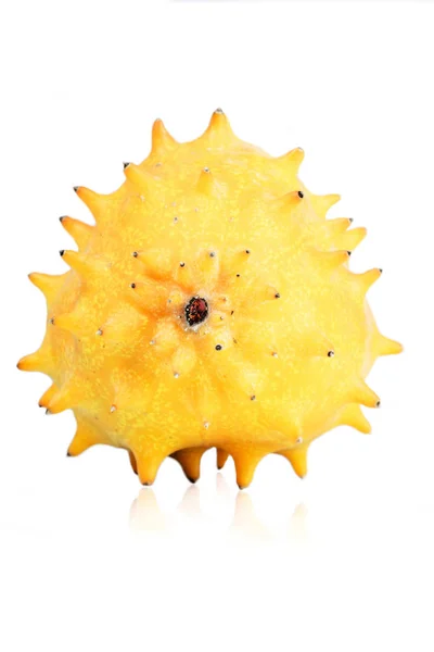 Yellow kiwano fruit — Stock fotografie