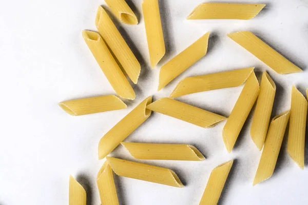 Läckra okokt pasta — Stockfoto