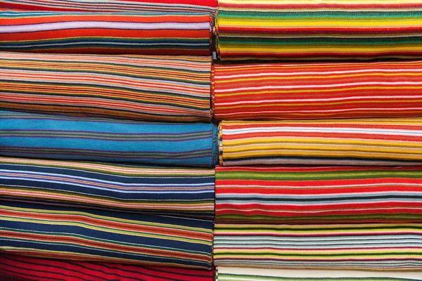 Fond de tissu multicolore — Photo