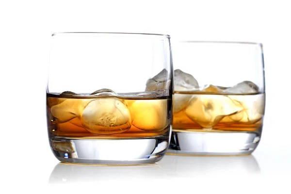 Whisky freddo nei bicchieri — Foto Stock