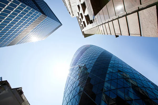 Modern Gherkin skyscraper — Stock Photo, Image