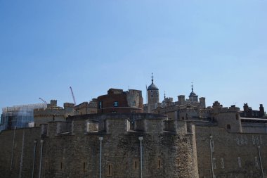 Londra mavi gökyüzü karşı 