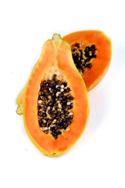 Olgun taze papaya