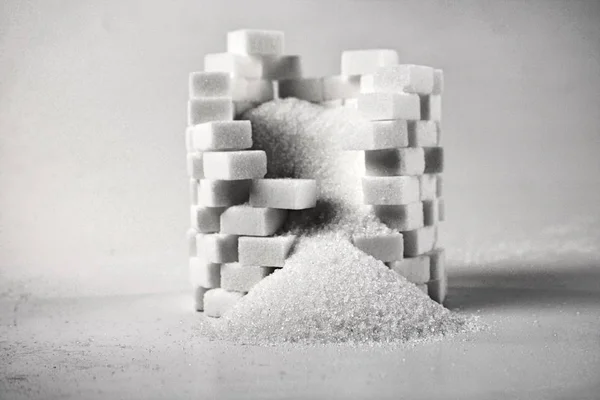 Zoete klomp suiker — Stockfoto