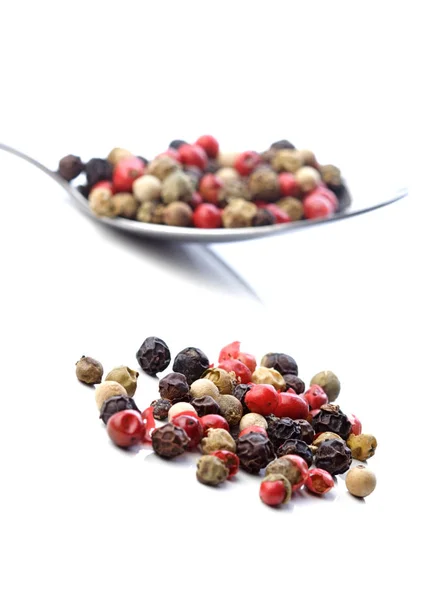 Aromatic pepper grains — Stock Photo, Image