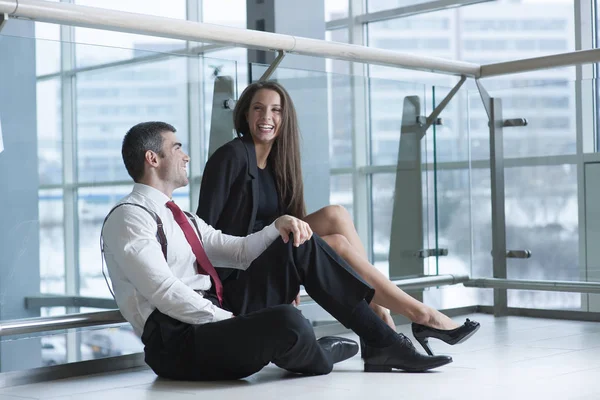 Male and female coworkers — Stock Photo, Image