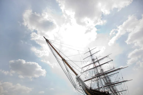 Three masted ship — Stock Photo, Image