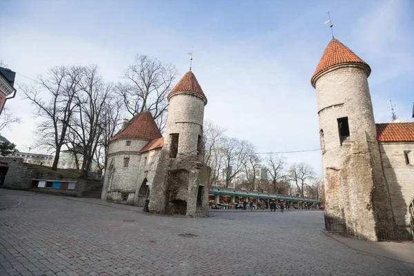 Viru Gates, Tallinn — 图库照片