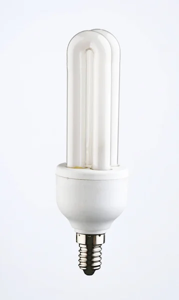 Лампа енергозберігаючої лампи — стокове фото