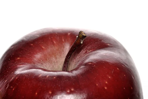 Närbild av rött äpple — Stockfoto