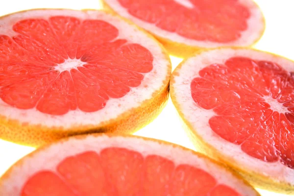 Färsk skivad grapefrukt — Stockfoto