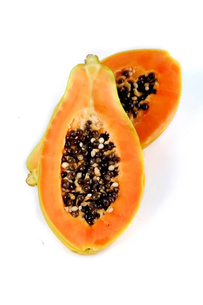 Friss, érett papaya — Stock Fotó