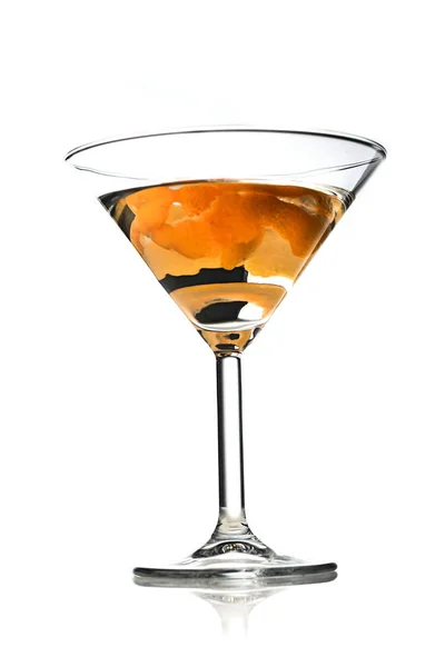 Boisson en verre de martini — Photo