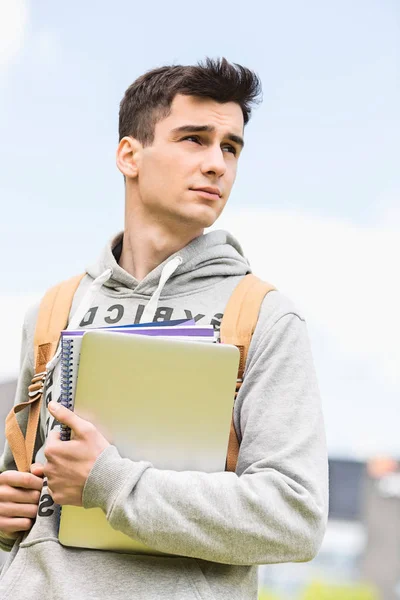 Young male college student — Stock Photo, Image