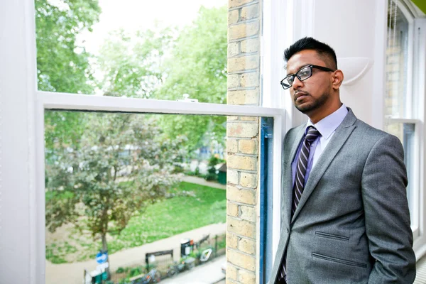 Indian Businessman wearing glasses — Stock Photo, Image