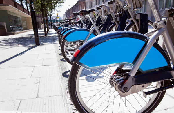 Alquiler de bicicletas públicas —  Fotos de Stock