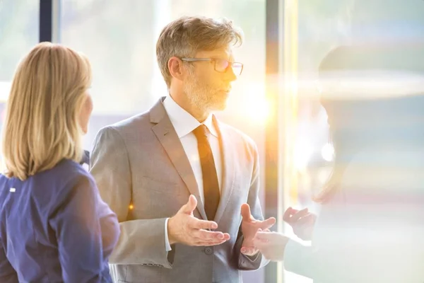 Business Colleagues Planning Strategy Meeting Office — Stock Photo, Image