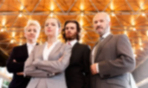 Confident Business Professionals Standing Together — Stock Photo, Image