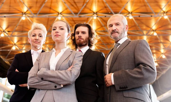 Profesionales Las Empresas Confiados Unidos — Foto de Stock