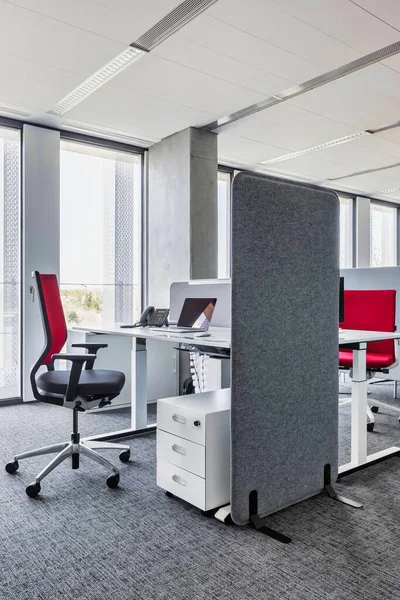Stühle Und Tische Modernen Büro — Stockfoto