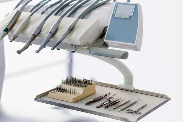 Zubní Klinika Zubní Nástroje — Stock fotografie