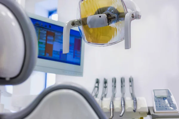 Klinika Stomatologiczna Instrumenty Dentystyczne — Zdjęcie stockowe