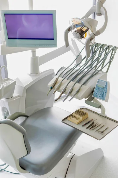 Clínica Dental Instrumentos Dentales — Foto de Stock