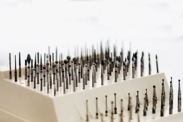 Clínica Odontológica Instrumentos Dentários — Fotografia de Stock