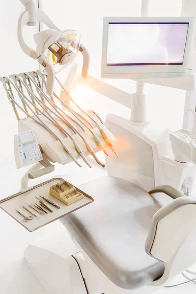 Clinica Dentale Strumenti Dentali — Foto Stock