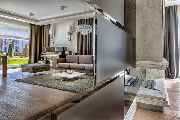 Photo Modern Living Room Apartment — Stock Photo, Image