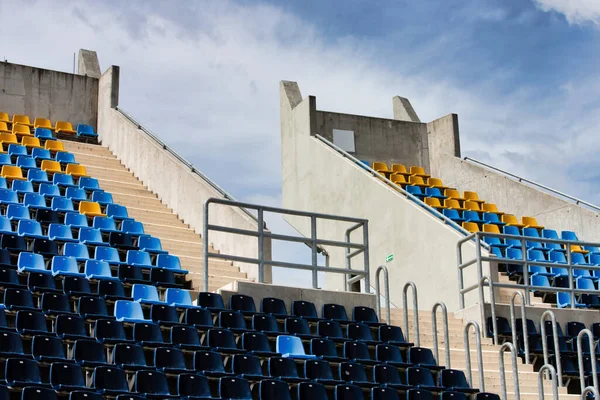 Foto Dos Assentos Estádio — Fotografia de Stock