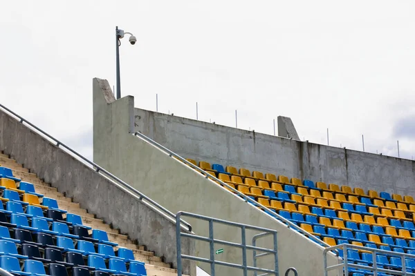 Foto Dos Assentos Estádio — Fotografia de Stock