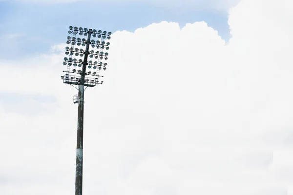 Stadyum Işıklarının Fotoğrafını Kapat — Stok fotoğraf