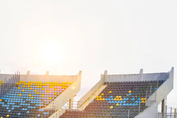 Photo Stadium Seats — Stock Photo, Image