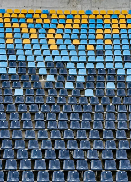 Foto Dos Assentos Estádio — Fotografia de Stock