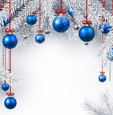 Mavi Noel topları