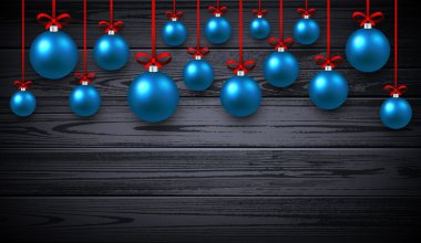 Mavi Noel topları