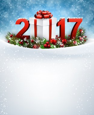 2017 yeni yıl arka plan ile gifs. 